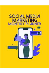 Social Media Marketing Monthly Planner