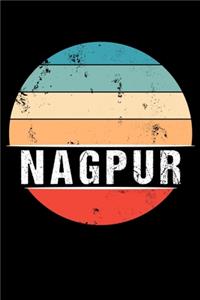 Nagpur: 100 Seiten 6 'x 9' - Reisetagebuch oder Notebook