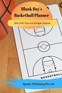 Blank Boy's Basketball Planner