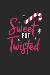 Christmas Sweet but Twisted Notebook