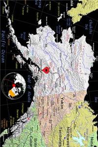 Anchorage, Alaska Pinned on a Map Journal