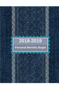2018-2019 Personal Monthly Budget