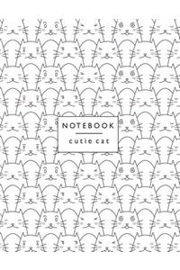 Notebook cutie cat