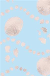 Cute Pattern Rose Gold Sketchbook 7