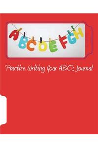 Practice Writing Your ABC's