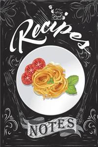 Blank Cookbook Recipes & Notes
