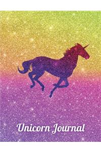 Unicorn Composition Notebook - Back To School Journal For Girls