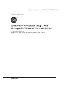 Equations of Motion for the G-Limit Microgravity Vibration Isolation System