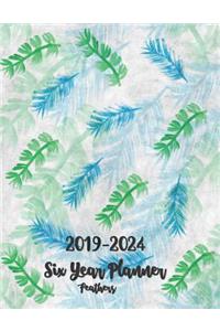 2019-2024 Feathers Six Year Planner 8.5x11
