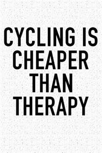 Cycling Is Cheaper Than Therapy