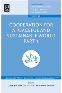 Cooperation for a Peaceful and Sustainable World