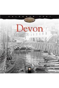 Devon Heritage Wall Calendar 2021 (Art Calendar)