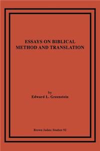 Essays on Biblical Method and Translation