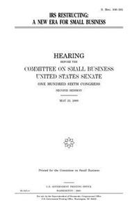 IRS restructuring