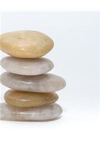 Meditation Rock Stack Lined Notebook Journal