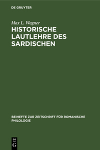 Historische Lautlehre Des Sardischen