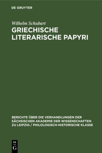 Griechische Literarische Papyri