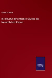 Structur der einfachen Gewebe des Menschlichen Körpers