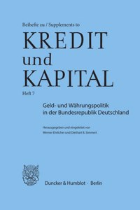 Geld- Und Wahrungspolitik in Der Bundesrepublik Deutschland