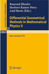 Differential Geometrical Methods in Mathematical Physics II