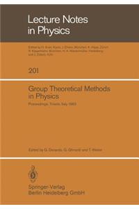 Group Theoretical Methods in Physics