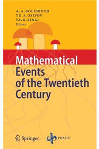 Mathematical Events of the Twentieth Century