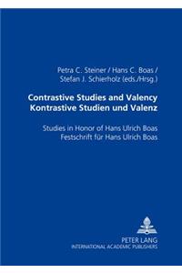 Contrastive Studies and Valency Kontrastive Studien Und Valenz