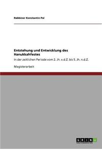 Entstehung und Entwicklung des Hanukkahfestes