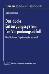 Das Duale Entsorgungssystem Für Verpackungsabfall