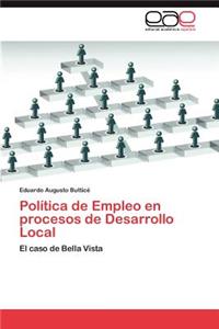 Politica de Empleo En Procesos de Desarrollo Local