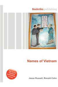 Names of Vietnam