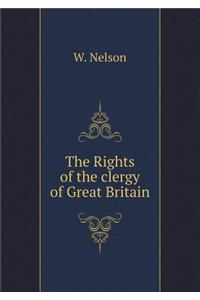 The Rights of the Clergy of Great Britain