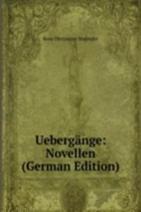 Uebergange: Novellen (German Edition)