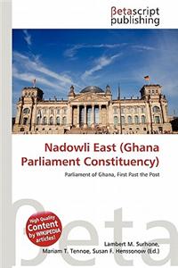 Nadowli East (Ghana Parliament Constituency)