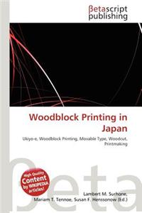Woodblock Printing in Japan