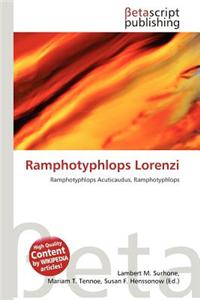 Ramphotyphlops Lorenzi