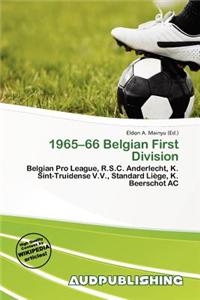 1965-66 Belgian First Division