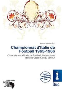 Championnat D'Italie de Football 1965-1966