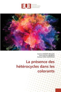 La présence des hétérocycles dans les colorants