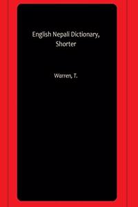 English Nepali Dictionary, Shorter