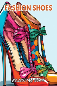 Fashion Shoes Coloring Book