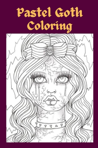 Pastel Goth Coloring