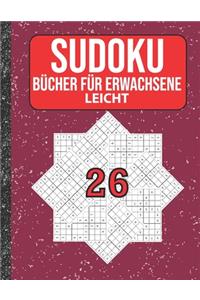 Sudoku Bücher für Erwachsene leicht