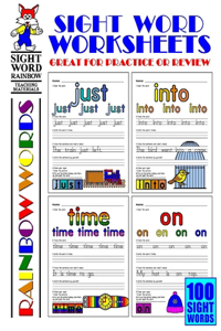 Sight Word Worksheets