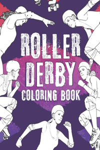 Roller Derby Coloring Book