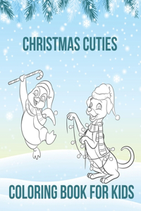 Christmas Cuties Coloring Book For Kids