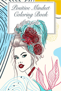 Positive Mindset Coloring Book for girls
