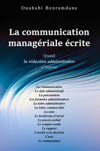 La communication Managériale écrite