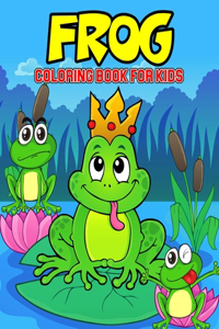 Frog Coloring Book for Kids