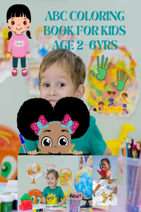 ABC Coloring Books for Kids Ages 2-6yrs